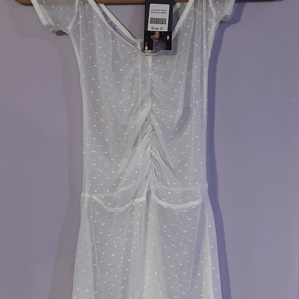 Eleve Dancewear White Chemise Dress